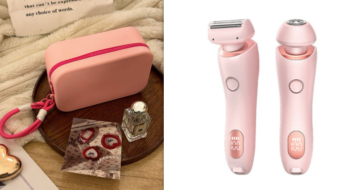 2 In 1 Hair Removal Epilator USB Rechargeable Trimmer for Women