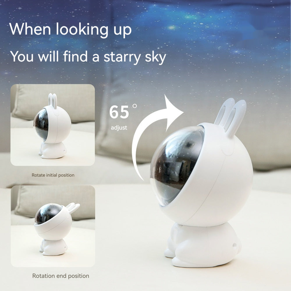 Creative Rabbit Star Light Projector Lamp - Mind Meadow