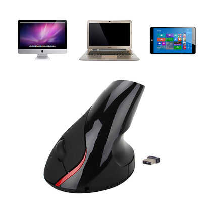 Wireless Vertical Vertical Rechargeable Battery Mouse Ergonomic Grip Mouse - Mind Meadow