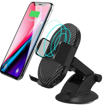 PURERADIAN: Wireless Fast Charge Car Phone Holder - Mind Meadow