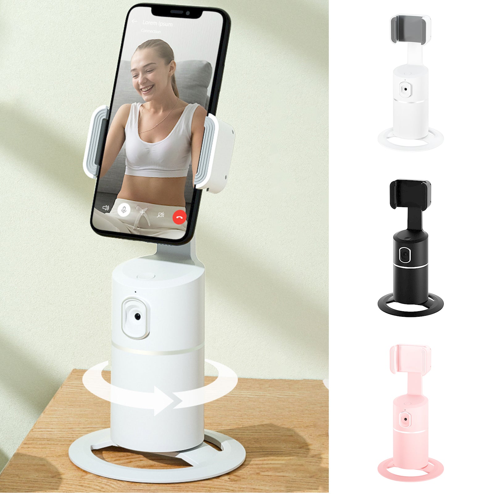 Smart Face Recognition Tracking PTZ Mobile Phone Stand Anchor Live Broadcast Stand - Mind Meadow