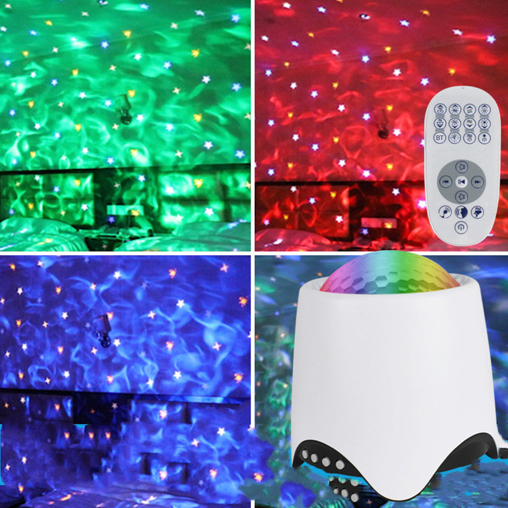 Night Light Projector Ocean Star Projector, Remote Control Mode Music Control - Mind Meadow