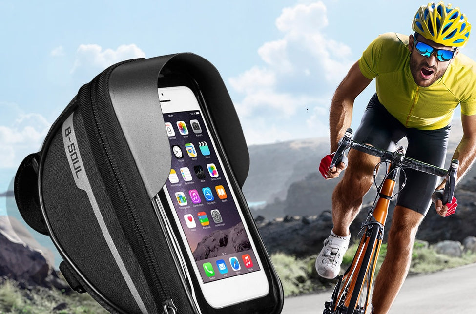 Bicycle Cell Phone Holder Cell Phone Front Pocket - Mind Meadow