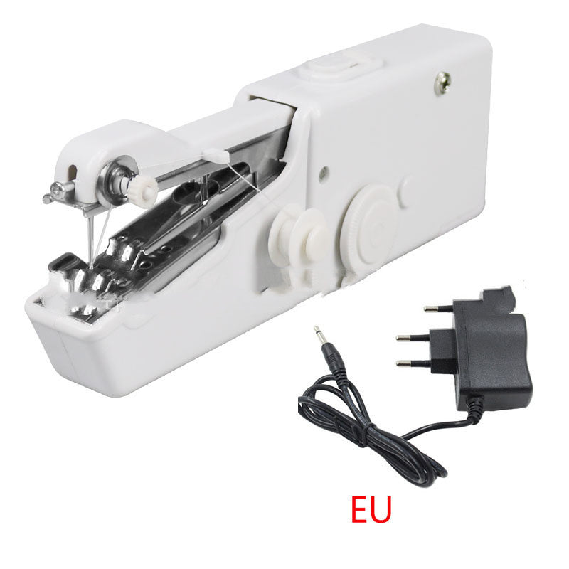 Handheld Portable Electric Sewing Machine Set Mini Household Handy Stitch Handheld Electric Sewing Machine - Mind Meadow