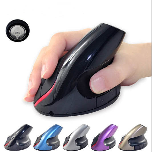 Wireless Vertical Vertical Rechargeable Battery Mouse Ergonomic Grip Mouse - Mind Meadow