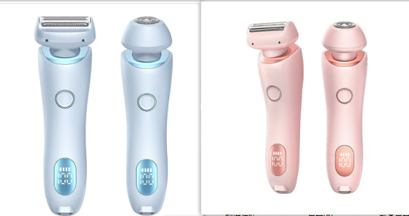 2 In 1 Hair Removal Epilator USB Rechargeable Trimmer for Women