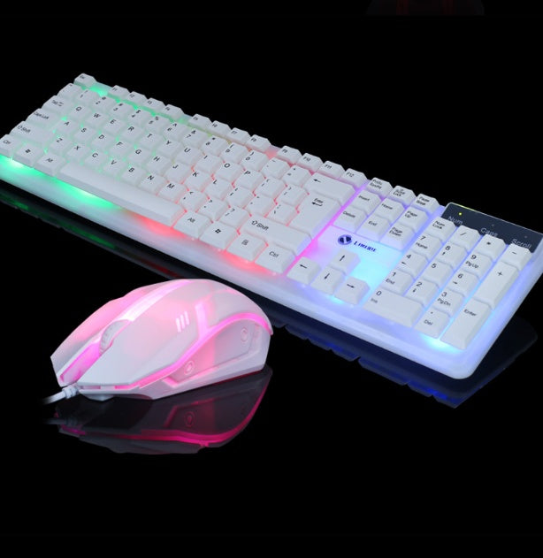 Backlit keyboard and mouse - Mind Meadow