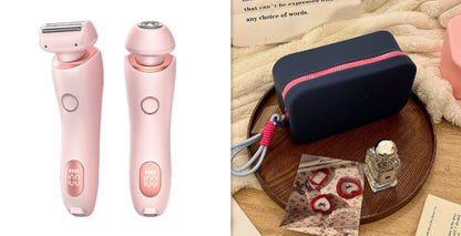 2 In 1 Hair Removal Epilator USB Rechargeable Trimmer for Women