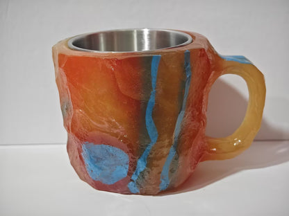 400ml Resin Mineral Crystal Coffee Mugs With Handles - Mind Meadow