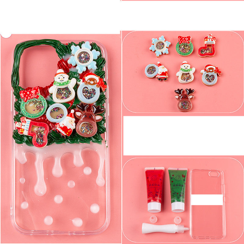 Diy Cream Gel Mobile Phone Case Set Cute Element Resin Accessories - Mind Meadow