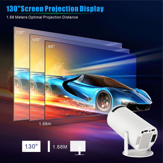 HY300 Pro Portable Home Theater Projector - Mind Meadow