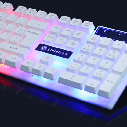 Backlit keyboard and mouse - Mind Meadow