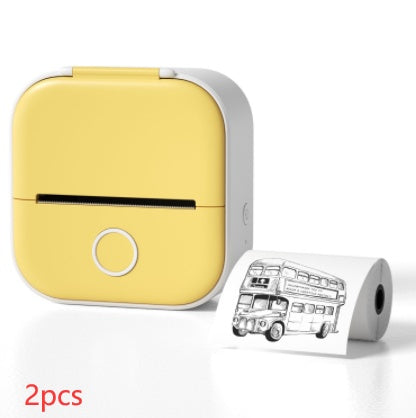 Portable Mini Thermal Label Printer Home Photo Printer - Mind Meadow