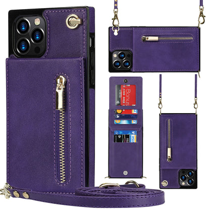 Zipper Phone Case Phone Case Crossbody - Mind Meadow