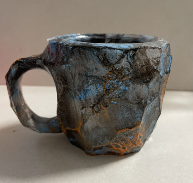 400ml Resin Mineral Crystal Coffee Mugs With Handles - Mind Meadow