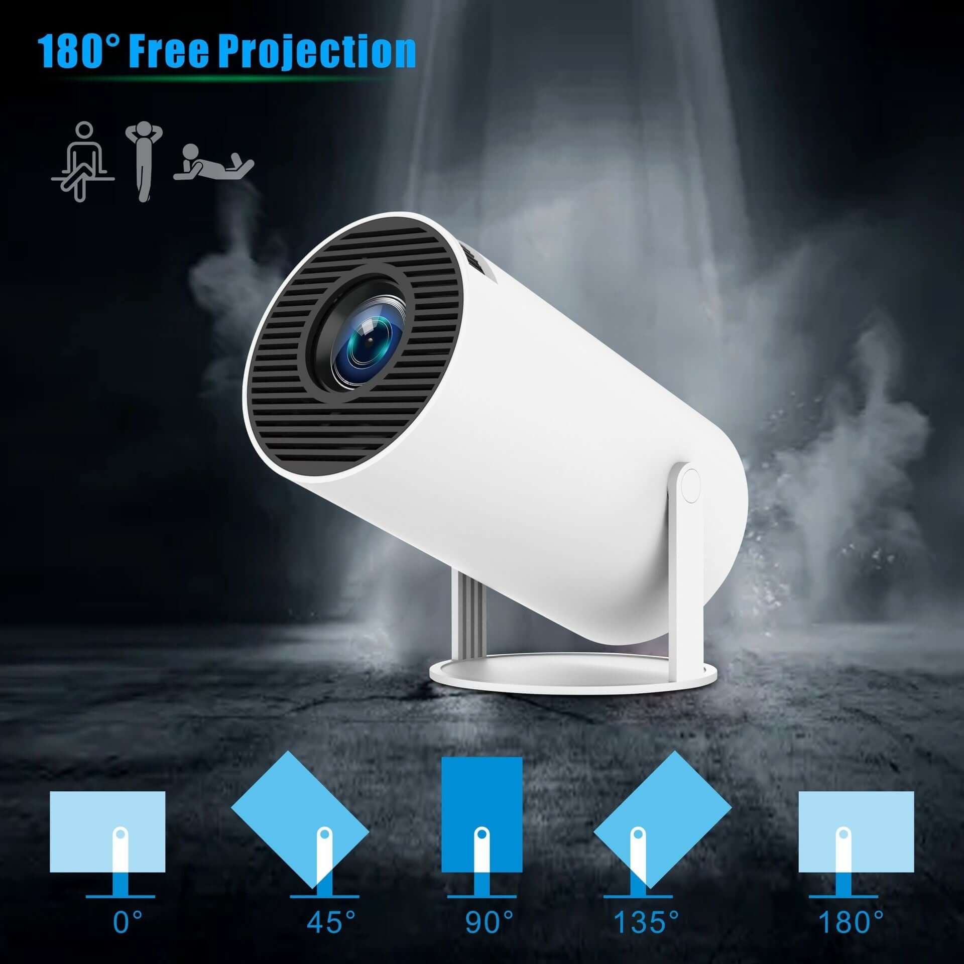 HY300 Pro Portable Home Theater Projector - Mind Meadow