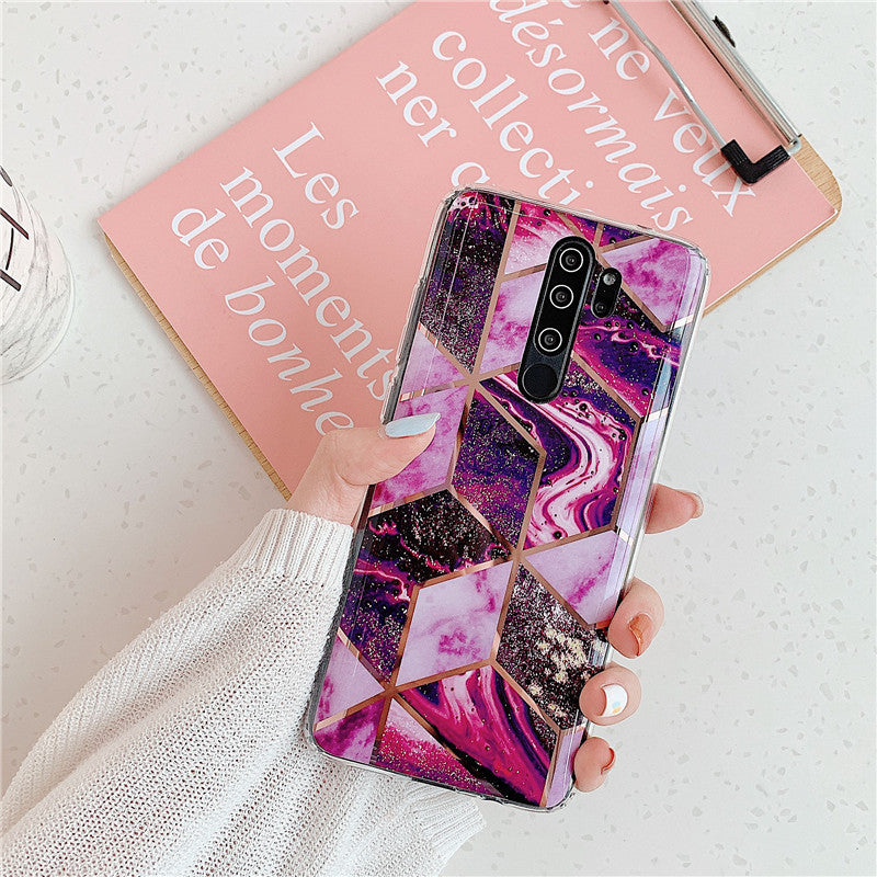 Plating Splice Marble Phone Cases - Mind Meadow