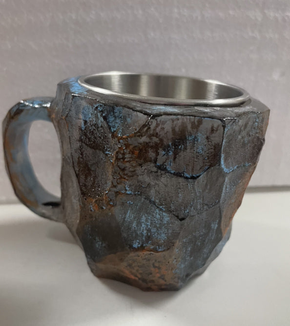 400ml Resin Mineral Crystal Coffee Mugs With Handles - Mind Meadow