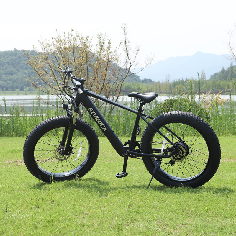 Professional Electric Bike For Adults, 26 X 4.0 Inches Fat Tire Electric Mountain Bicycle, 1000W Motor 48V 15Ah Ebike For Trail Riding, Excursion And Commute, UL And GCC Certified - Mind Meadow