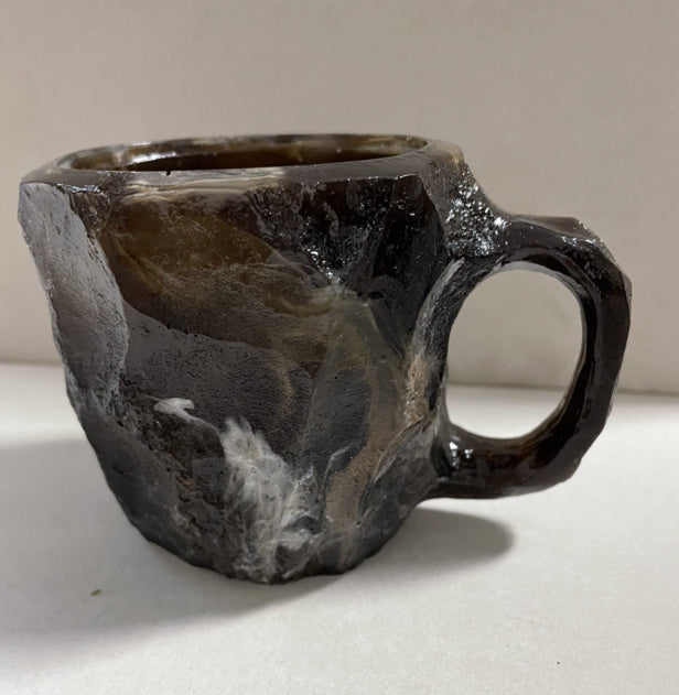 400ml Resin Mineral Crystal Coffee Mugs With Handles - Mind Meadow