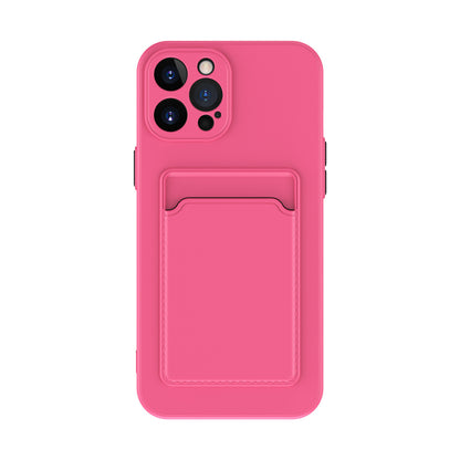 Simple Pure Color Liquid Silicone Phone Case - Mind Meadow