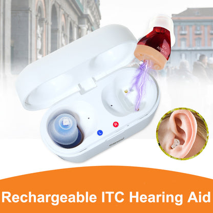 Rechargeable Sound Amplifier For The Elderly, Hearing Auxiliary Listening Sound Amplifier - Mind Meadow