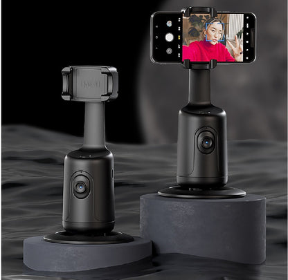 360 Auto Face Tracking Gimbal AI Smart Gimbal Face Tracking Auto Phone Holder For Smartphone Video Vlog Live Stabilizer Tripod - Mind Meadow