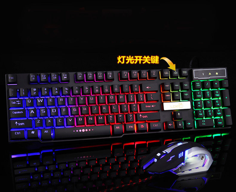 Industry gaming keyboard glowing usb cable gaming keyboard - Mind Meadow