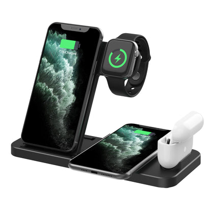 Wireless charger Three-in-one Wireless Charger for Phones and Watches - Mind Meadow