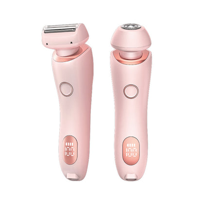 2 In 1 Hair Removal Epilator USB Rechargeable Trimmer for Women