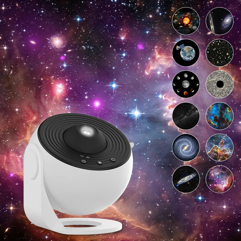 Night Light Galaxy Projector Starry Sky Projector 360 Rotate Planetarium Lamp - Mind Meadow