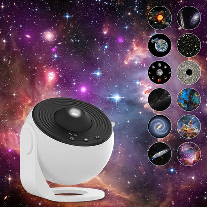 Night Light Galaxy Projector Starry Sky Projector 360 Rotate Planetarium Lamp - Mind Meadow