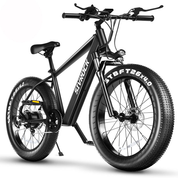 Professional Electric Bike For Adults, 26 X 4.0 Inches Fat Tire Electric Mountain Bicycle, 1000W Motor 48V 15Ah Ebike For Trail Riding, Excursion And Commute, UL And GCC Certified - Mind Meadow