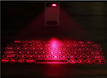 LEING FST Virtual Laser Keyboard Bluetooth Wireless Projector Phone Keyboard For Computer Pad Laptop With Mouse Function - Mind Meadow