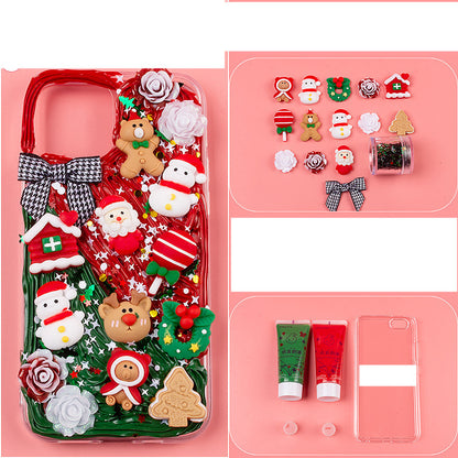 Diy Cream Gel Mobile Phone Case Set Cute Element Resin Accessories - Mind Meadow