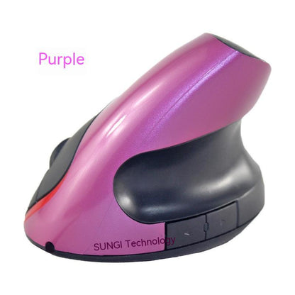 Wireless Vertical Vertical Rechargeable Battery Mouse Ergonomic Grip Mouse - Mind Meadow