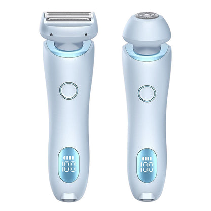 2 In 1 Hair Removal Epilator USB Rechargeable Trimmer for Women