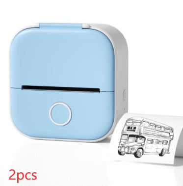 Portable Mini Thermal Label Printer Home Photo Printer - Mind Meadow