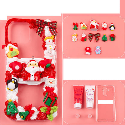 Diy Cream Gel Mobile Phone Case Set Cute Element Resin Accessories - Mind Meadow