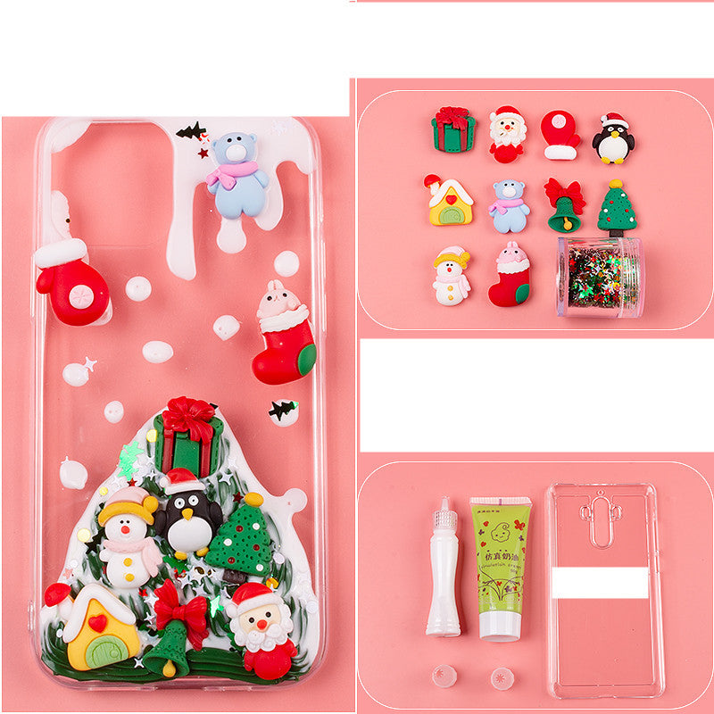 Diy Cream Gel Mobile Phone Case Set Cute Element Resin Accessories - Mind Meadow