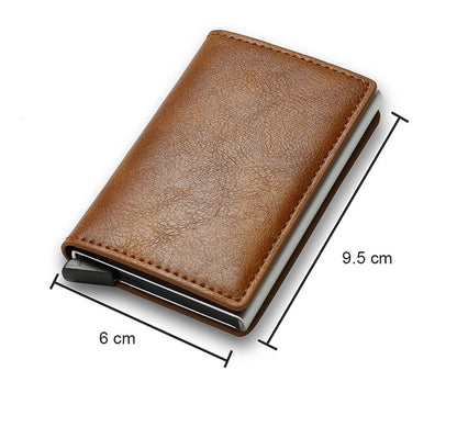 Multifunctional Card Holder Airtag Men's Short Card Holder Wallet Air Tag - Mind Meadow