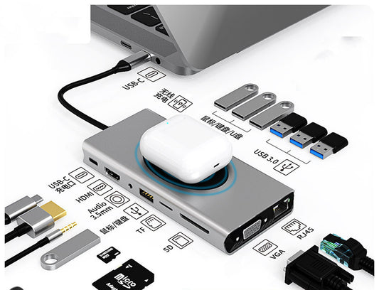 Hub Multi-function Hub HDMI Docking Station Notebook Converter - Mind Meadow