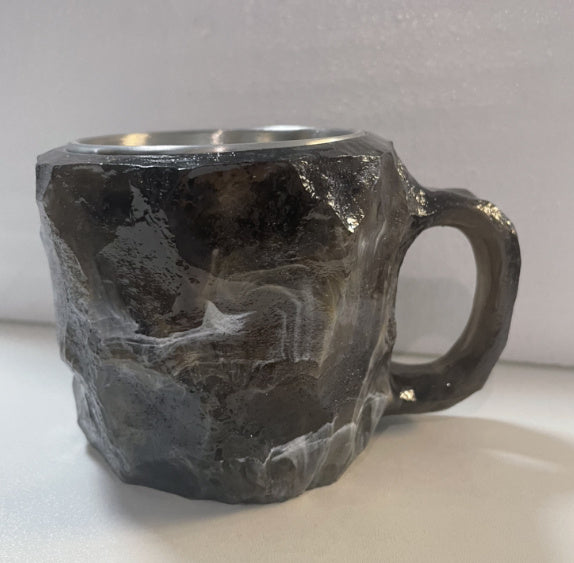 400ml Resin Mineral Crystal Coffee Mugs With Handles - Mind Meadow