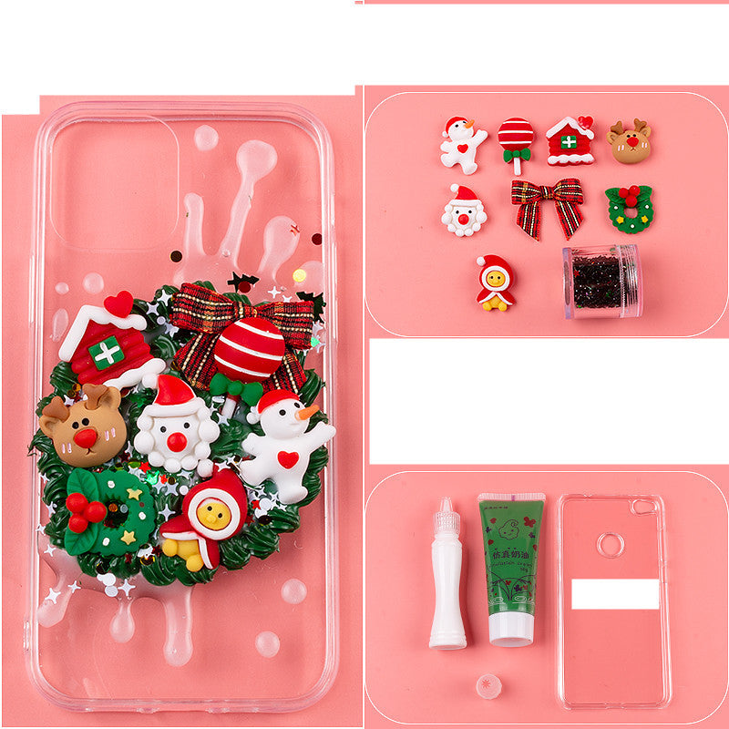 Diy Cream Gel Mobile Phone Case Set Cute Element Resin Accessories - Mind Meadow