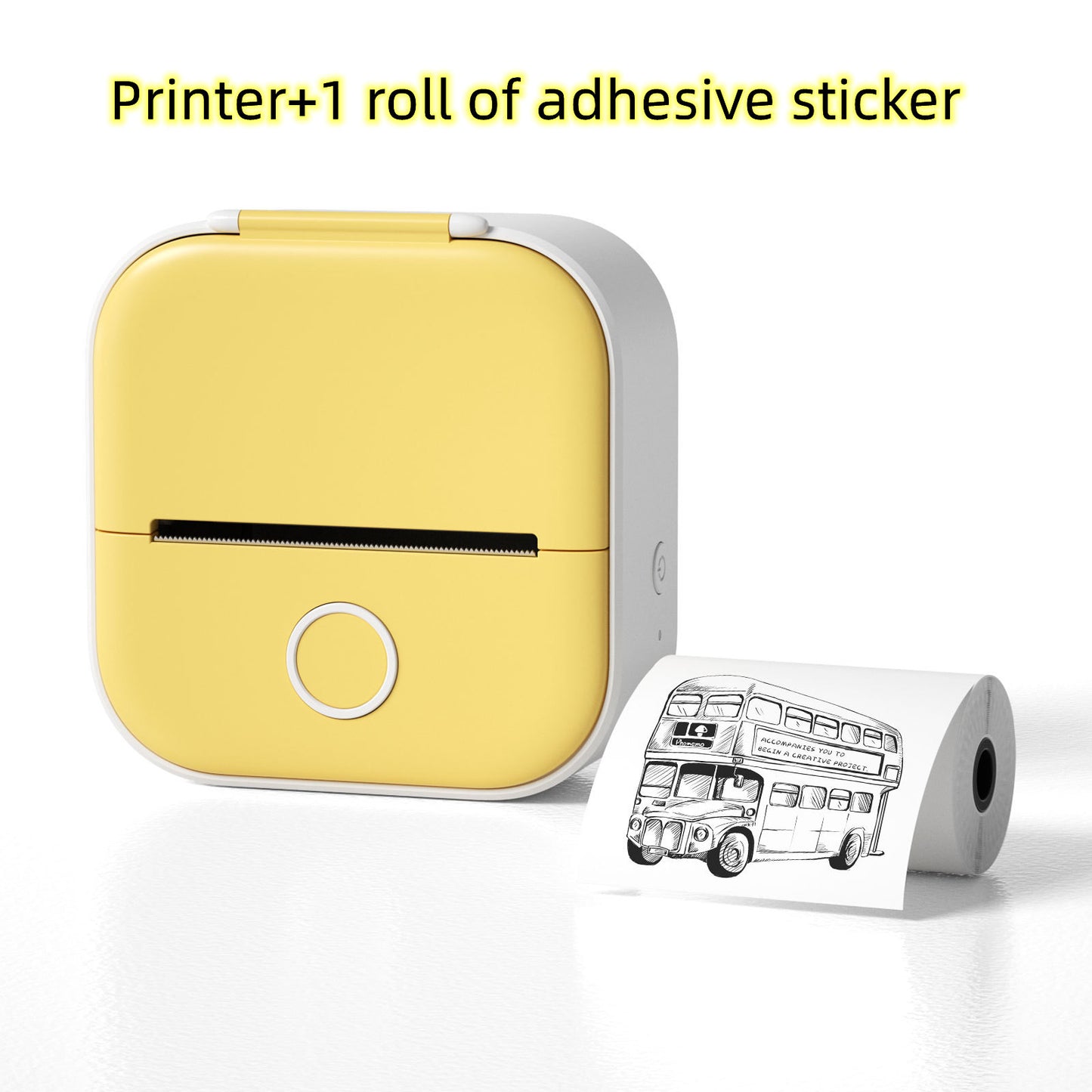 Portable Mini Thermal Label Printer Home Photo Printer - Mind Meadow