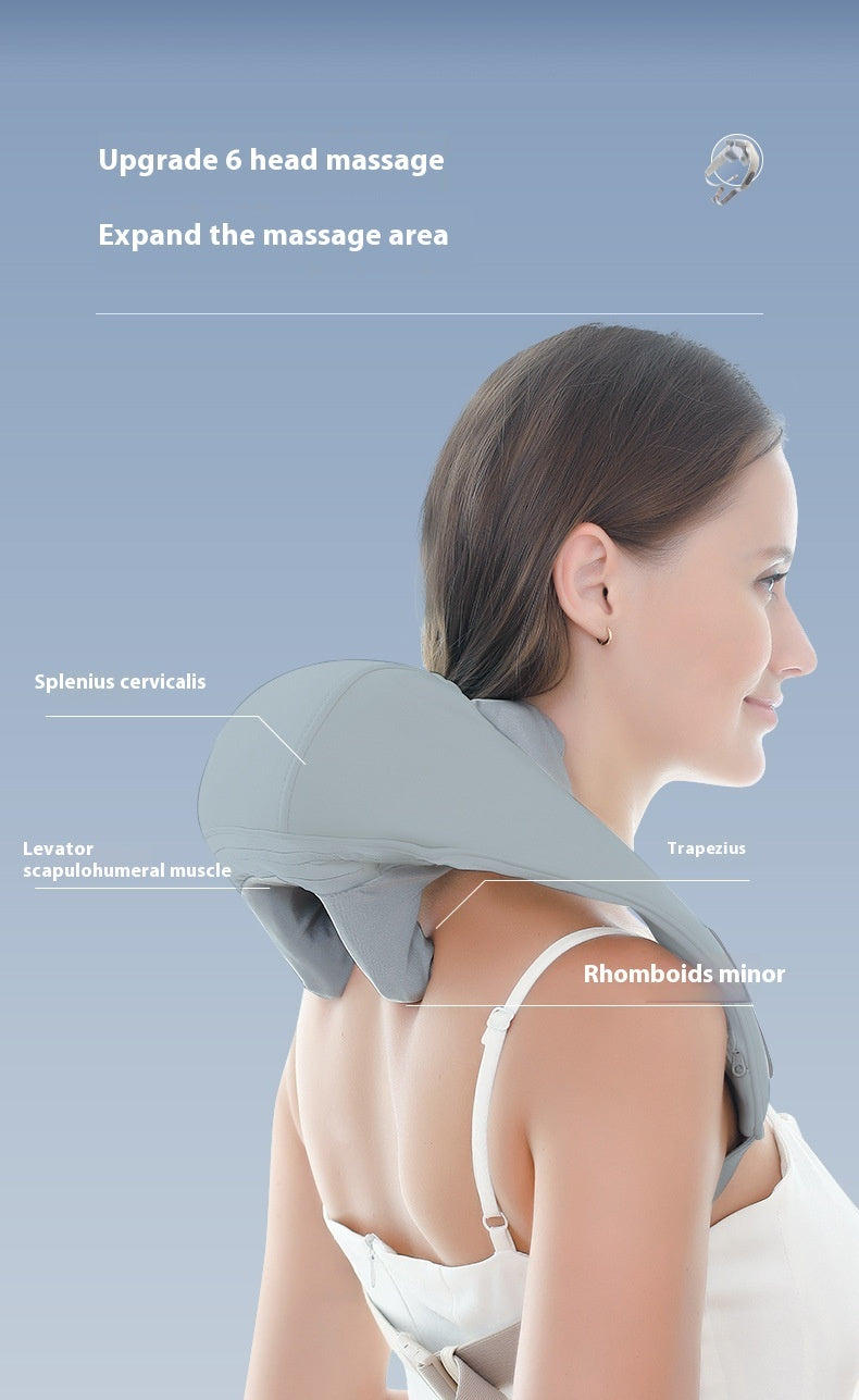 Neck Massager Back Waist Massage Instrument Multifunctional - Mind Meadow